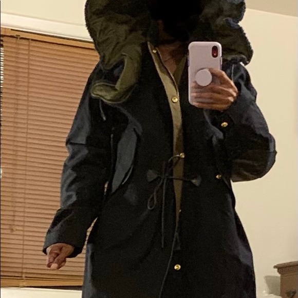 Men’s Coach size 44 parka jacket - Picture 2 of 8